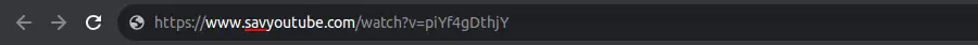 cara menambahkan sav ke url untuk mengunduh video youtube